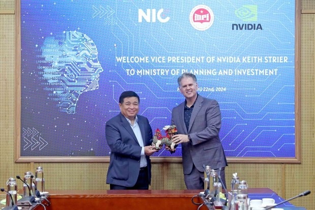Investment Minister receives US chip giant NVIDIA’s delegation
